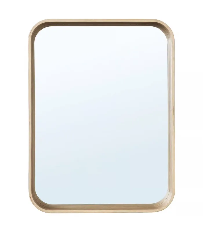 آینه دور چوبی ایکیا مدل DVÄRGSYREN سایز 28×37 – دکوراسیون مدرن و شیک