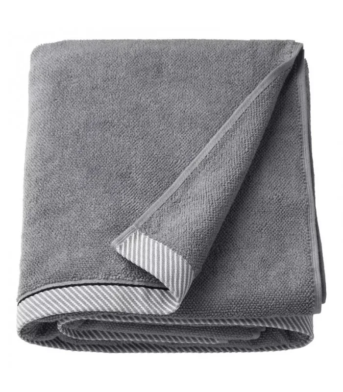 حوله خاکستری ایکیا مدل VIKFJÄRD سایز 100×150 سانتیمتر
