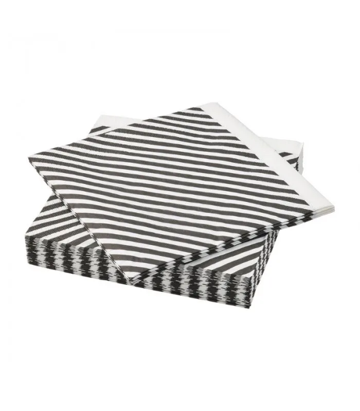 دستمال سفره ایکیا مدل RÖDKNOT سایز 33×33 – بسته 30 تایی
