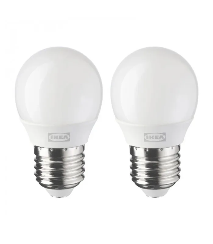 ست ۲ تایی لامپ اپال ایکیا مدل SOLHETTA E27 250 – روشنایی مدرن و شیک